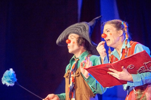 spectacle pour enfants, clown, conte compagnie reves de theatre saint gaudens