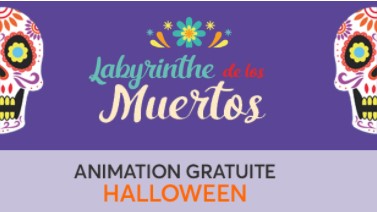 Animation gratuite pour Halloween pour les enfants au Centre Commercial Bordeaux Lac
