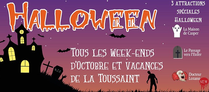 Halloween au Parc de Loisirs OK Corral à Cuges-les-Pins - A partir du 01 octobre 2022 (tous les week-end d'octobre et toutes les vacances de la Toussaint)
