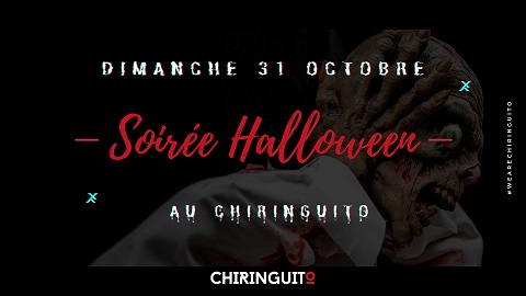 Soirée Halloween au Restaurant Chiringuito à Aix-en-Provence le 31 octobre 2021 de 19h à 01h