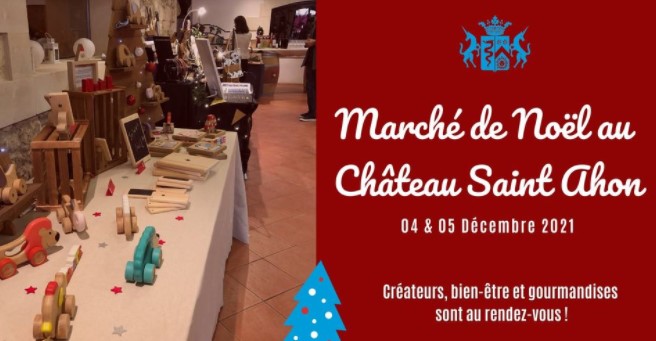 Marché de Noël 2021 au Château Saint Ahon à Blanquefort