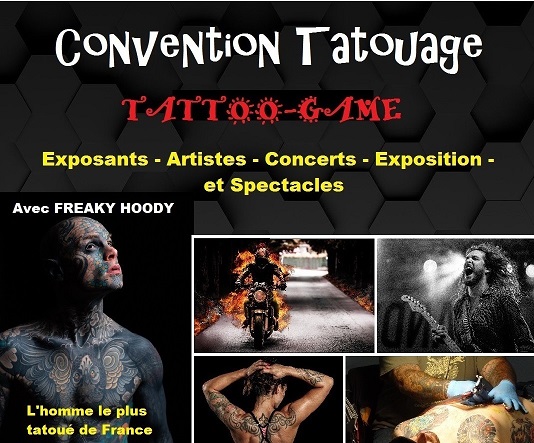 Convention tatouage lors du Festival international de l'Incroyable à Saint-Cannat