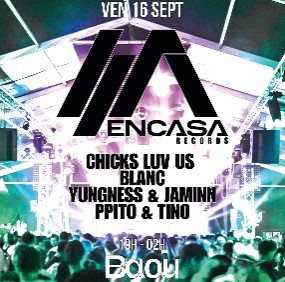 Vendredi 16 septembre 2022 de 19h à 02h : Encasa Records at Le Baou à Marseille