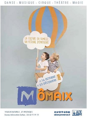 Festival Mômaix 2022 sur Aix-en-Provence et aux alentours