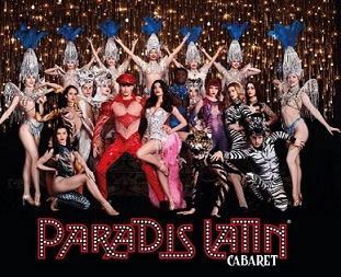 Dîner spectacle revue - Cabaret 3 Services au Théâtre Paradis Latin (75005)