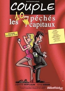 Pièce de Théâtre / Comédie "Couple : Les 10 péchés capitaux Saint Valentin"- Salle des fêtes à Orgon