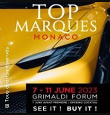 Salon Automobile de Monaco "Top Marques Monaco 2023 Supercars Classic Cars Watches" (98000) - Edition 2023