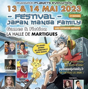 Festival manga japan family Halle de Martigues