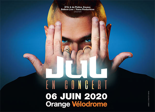 Marseille. Concert gratuit de Jul et nouvel album : plus que quelques jours  pour tenter votre chance