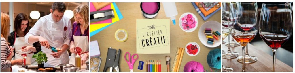 Ateliers créatifs, cours de cuisine, de pâtisserie, d'œnologie... Des idées cadeaux qui laisseront parler votre créativité