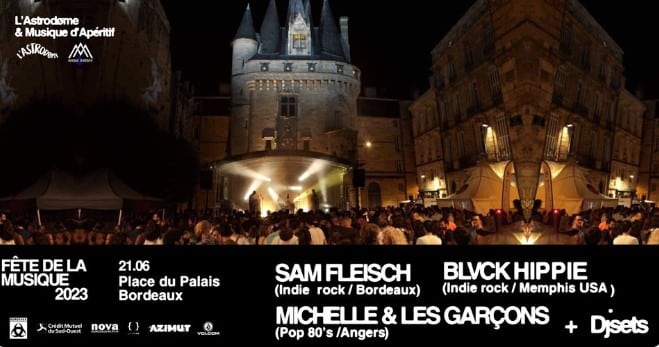 Fête de la Musique à la Place du Palais avec l'Astrodome - 33000 Bordeaux