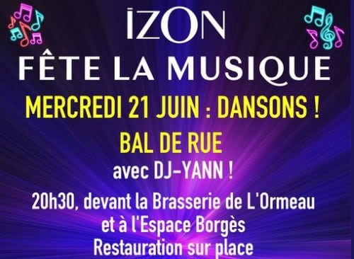 Fête de la Musique / Brasserie de L'Ormeau - 33450 Izon