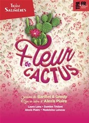 Pièce de théâtre, comédie, Spectacle "Fleur de Cactus"- Soirée réveillon Nouvel An 2024 au Théâtre des Salinières de Bordeaux