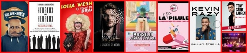 PROGRAMMATION des événements et spectacles prévus à l'Art Dû Théâtre à Marseille de JUIN à SEPTEMBRE 2023