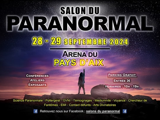 2ème édition du Salon du Paranormal à l'Arena d'Aix-en-Provence
