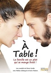 Café-Théâtre, comédie, humour "A table !" - Soirée réveillon Saint-Sylvestre, Théâtre du Cours à Nice (06000)