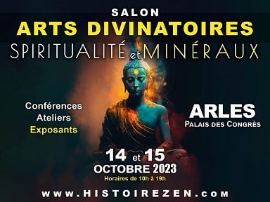 Salon Arts Divinatoires, Spiritualité et Minéraux au Palais des Congrès d'Arles - Octobre 2023