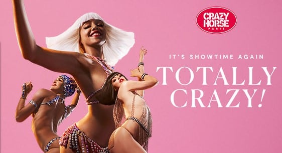 Spectacle Cabaret pour le Nouvel An 2024 "Totally Crazy !" - Crazy Horse (75008)