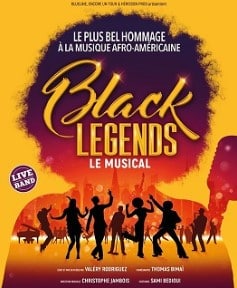 Soirée spectacle "Black legends - Le plus grand des hommages à la musique" - Salle de spectacles LE 13EME ART (75013)