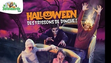 Journées Halloween au Parc d'attractions "BELLEWAERDE PARK" - Ville d'Ypres en Belgique à 40km de Lille - Tout public