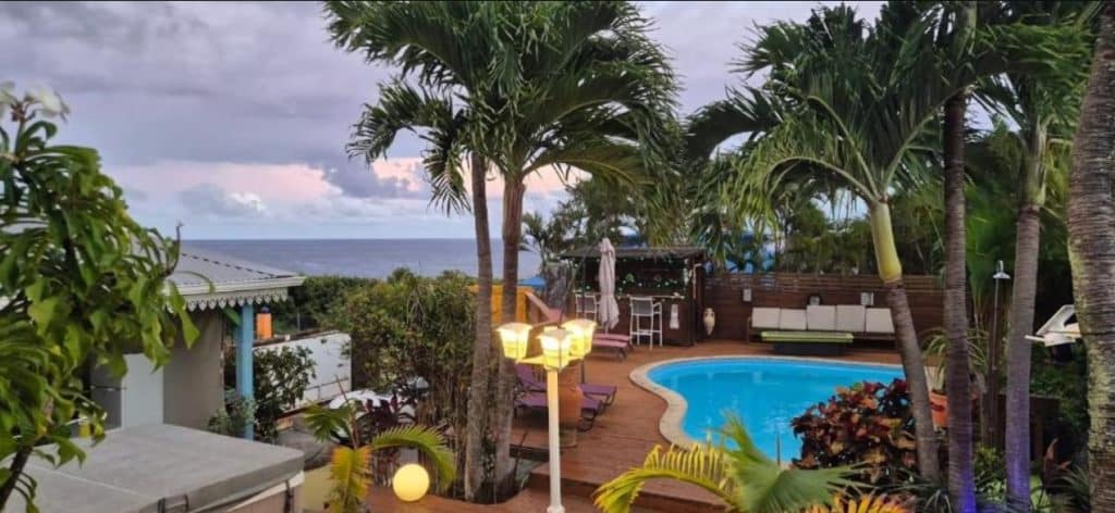 location de vacances à Sainte-Anne au Gites Blue Karaib avec 6 bungalows, de particulier à particulier